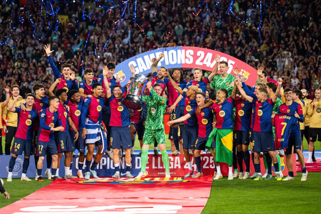 Barcelona win La Liga